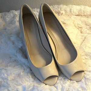 Cole Haan Grand.OS NWOB Open-toe, wedge. Size 8 1/2 M